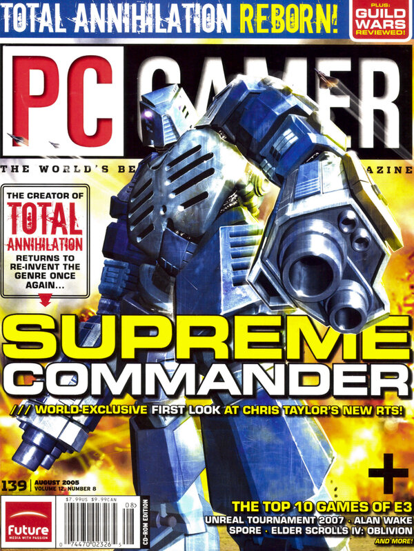 PC Gamer Issue 139 (August 2005) cover